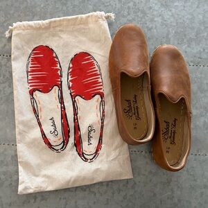 SABAH Brand Slip On Loafers, NWT, Fort Worth Brown, Men's Size 41 EU/9-9.5 US